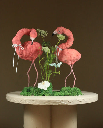 Luxury Flamingo Duo